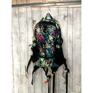 SEMSTY Lightweight Packable Travel Hiking backpack Daypack Leaves